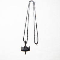 Ninja We Made It. "Official Logo" Rubber Necklace