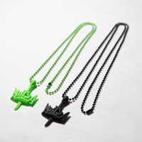 Ninja We Made It. "Official Logo" Rubber Necklace